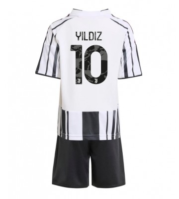 Juventus Kenan Yildiz #10 Hemmatröja Barn 2025-26 Kortärmad (+ Korta byxor)